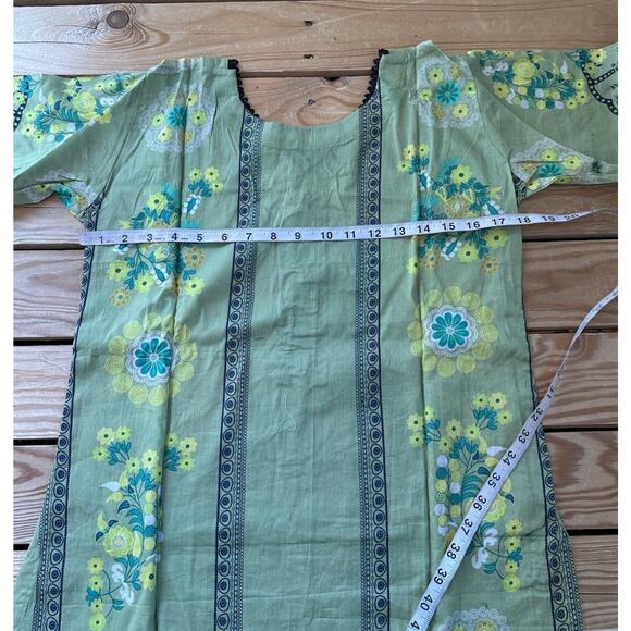 NEW Sadabahar Stitched Pakistani Suit Size Medium Women’s Green - Picture 6 of 15